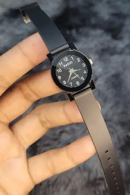 Picture of Black Belt Simple Women Small Dial Watch Sweet Leather Strap Wrist Watches Gift