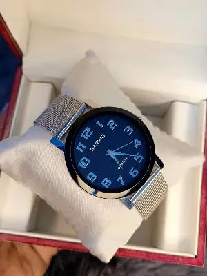 Picture of Stylish - Modern Vibe - Easily Usable - Analog stylish elegant watch for women - Silver - Easy To maintain - Designed - Urban Vibes