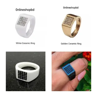 Picture of Ensemble Yourself - Highly Durable - Ceramic Finger Ring For Men - Ring For Men - Sustainable Choice - Well Inspired & Crafted