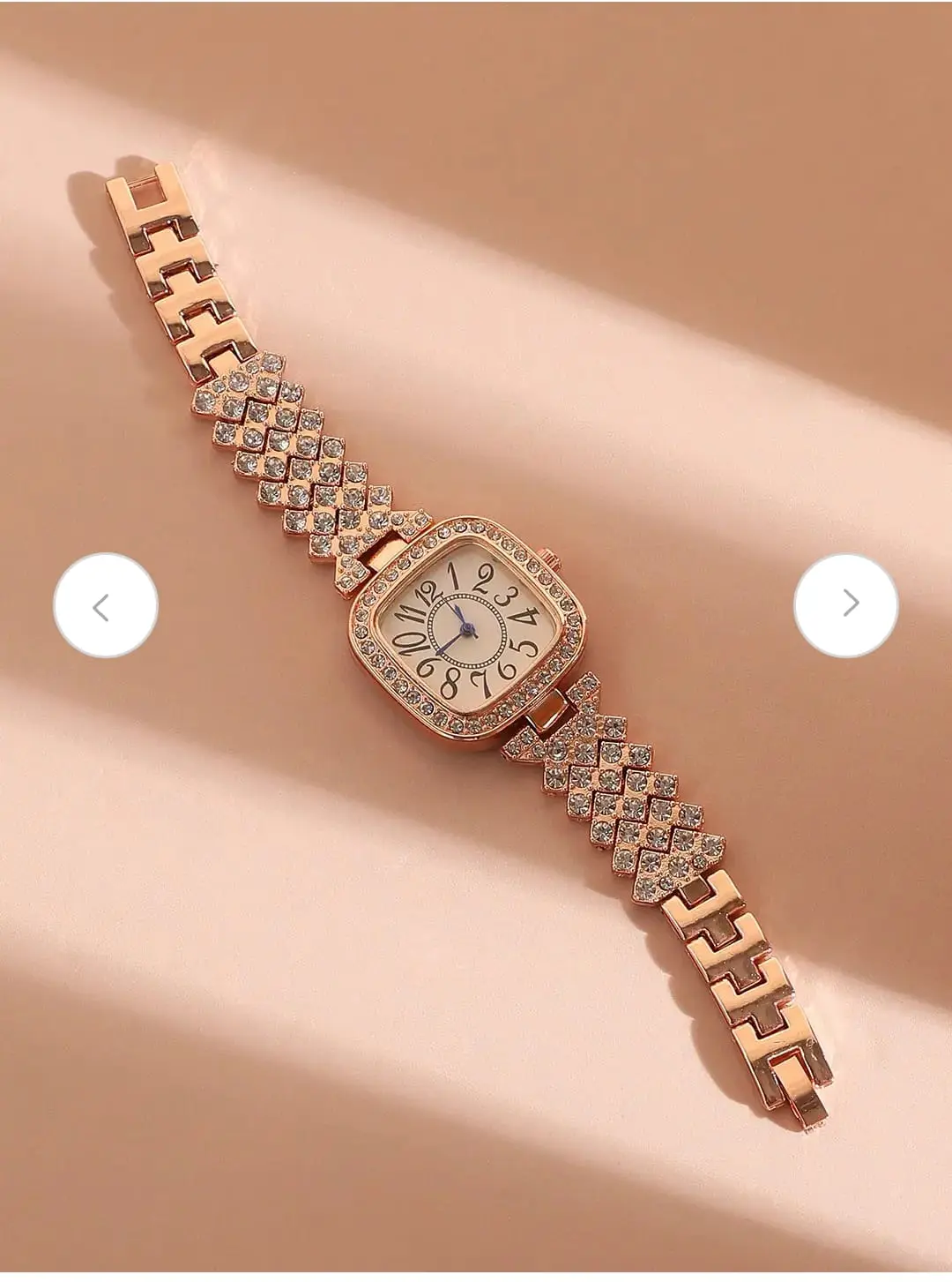 Picture of Luxury Stainless Steel  Stylish  Watch For Girls Women New