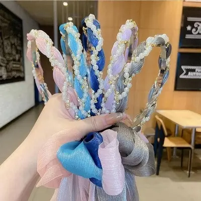 Picture of Korean Style Hair Tie Headband Hair Band Head Band Accessories   For Women /Girls
