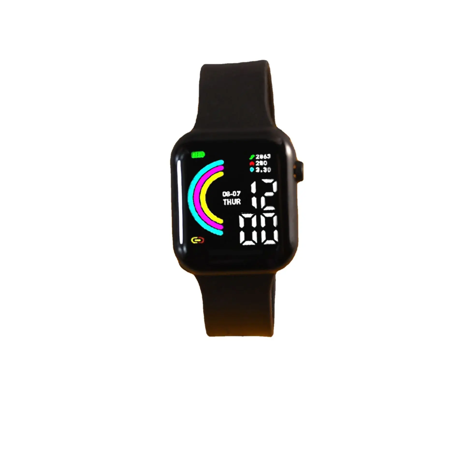 Picture of New Digital Wristwatch Sports Automatic Watch for Men Women LED Ladies Electronic Watches