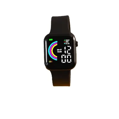 Picture of New Digital Wristwatch Sports Automatic Watch for Men Women LED Ladies Electronic Watches