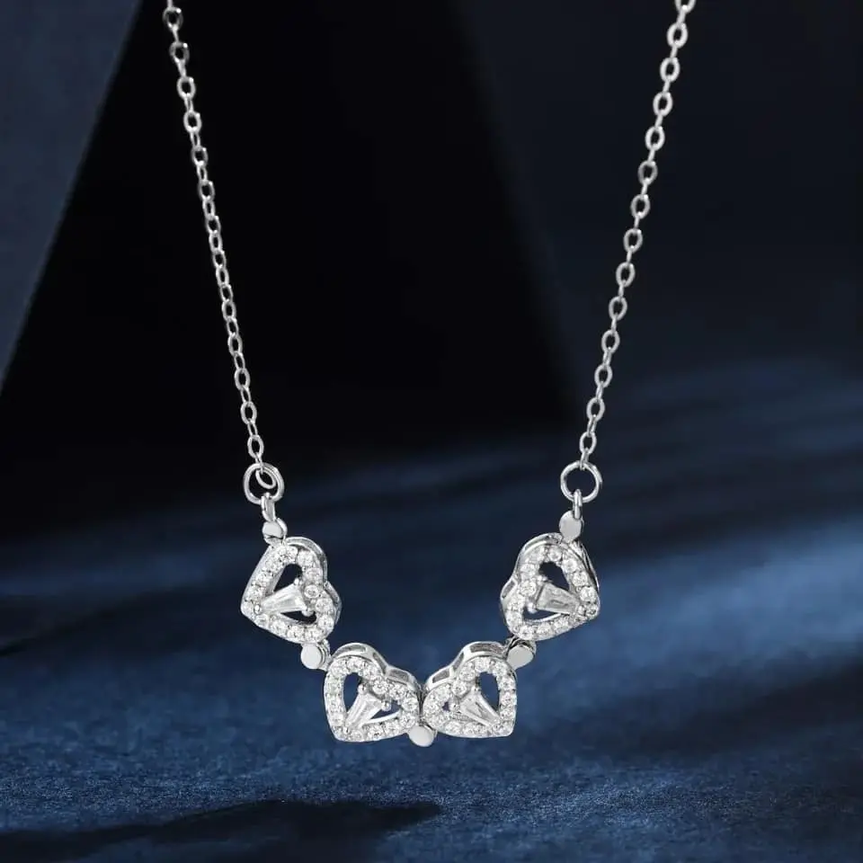 Picture of Heart-Shaped Pendant Necklaces for Women New Collection for Women