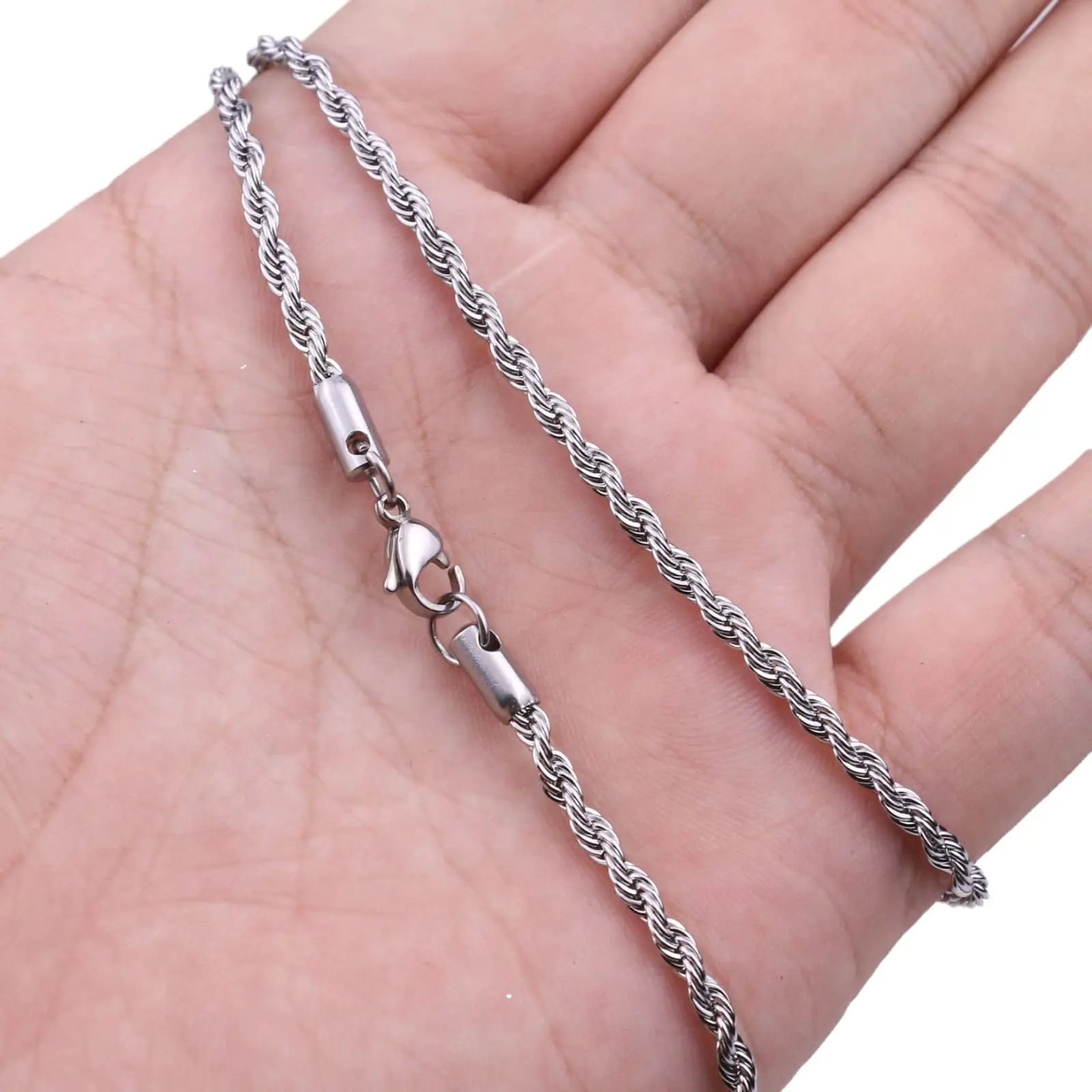 Picture of Men Fashion Jewellery Stainless Steel Necklaces Chain For Men
