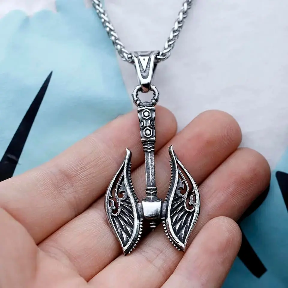 Picture of New Geometry Stainless Steel Fashion Necklace For Men