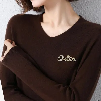 Picture of Queen Brooch Hijab Safety Pin for Girls and Women's\