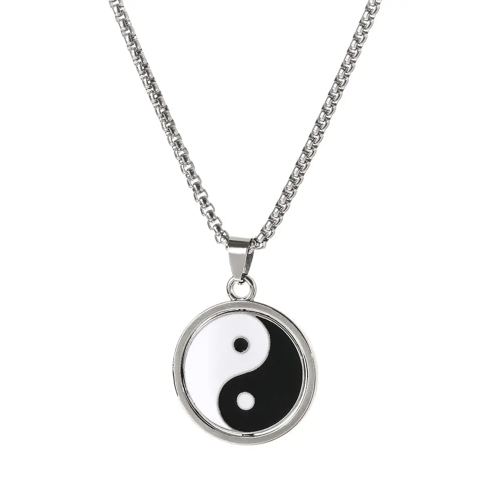 Picture of Stainless Steel Yin Yang Men's Chain