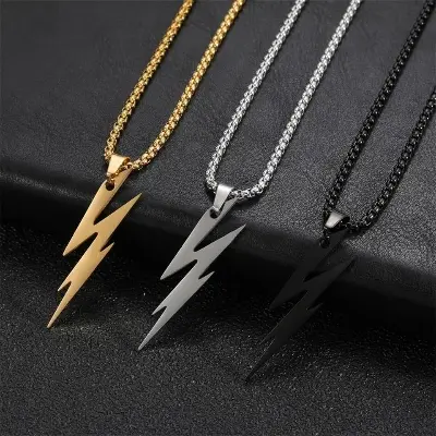 Picture of New Black  Color Stainless Steel Link Chain Fashion Jewelry Chain For Men/ Gift for Men/Boys