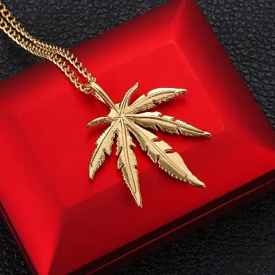 Picture of Men Pendants Golden Color Stainless Steel Link Chain Fashion Jewelry Chain For Men/ Boys Gifts