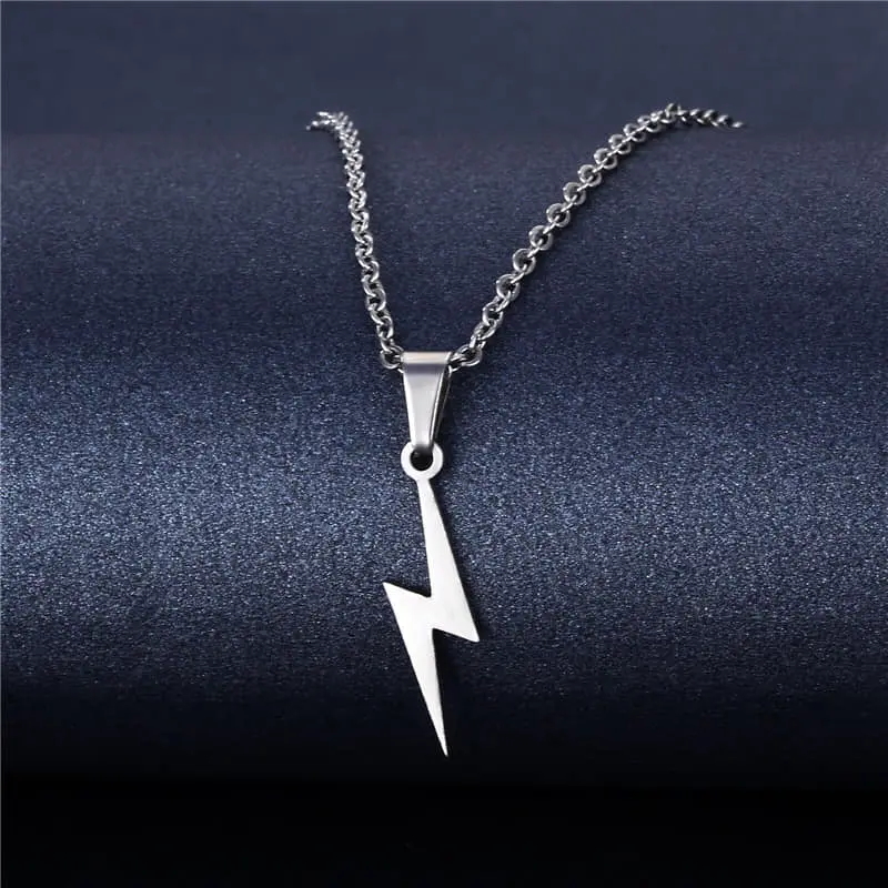Picture of Silver Pendant Necklace Chain  for Men