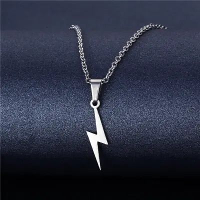 Picture of Silver Pendant Necklace Chain  for Men
