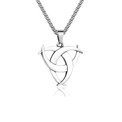 Picture of New Pendant Necklace For Men Stainless Steel Chain Necklace For Men