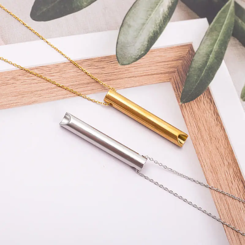 Picture of Pendant Necklace For Men Women Stainless Steel Chain Necklace