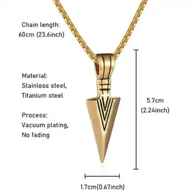 Picture of Trendy Simple Stainless Steel Cuban Link Chain Necklace for Men - New Men's Pendant Necklaces for Jewelry Gift