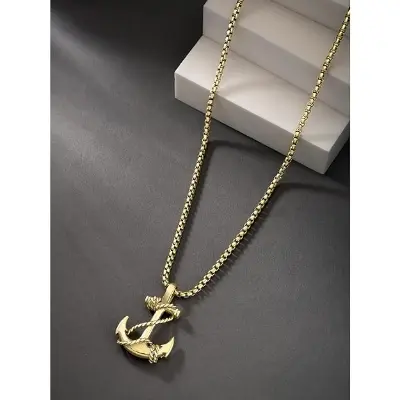 Picture of Trendy Simple Stainless Steel Chain Jewellery Gift For Men - Durabilty Assured - Well Inspired & Crafted