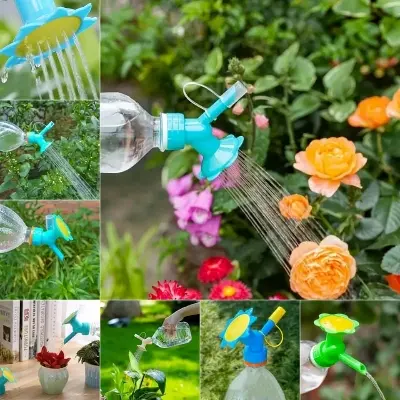 Picture of New Watering Cap Manual Gardening Flower Water Bottle Sprayer- 1pcs