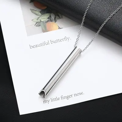 Picture of Trendy Simple Stainless Steel Cuban Link Chain Necklace for Men - New Men's Pendant Necklaces for Jewelry Gift