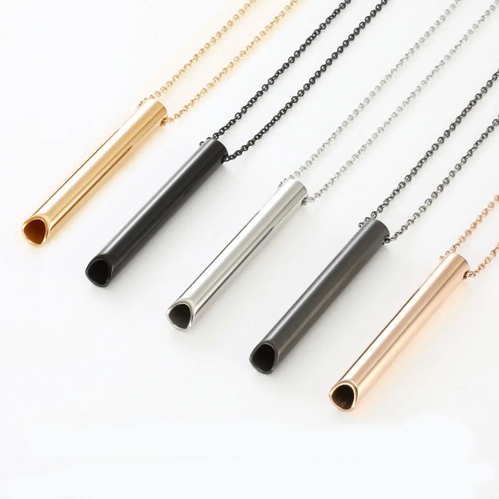 Picture of Stainless steel Geometric Pendant Necklace Chain For Men /Boy