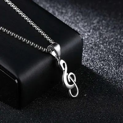 Picture of Pendant Necklace for Boy Male Stainless Steel Fashion Necklace