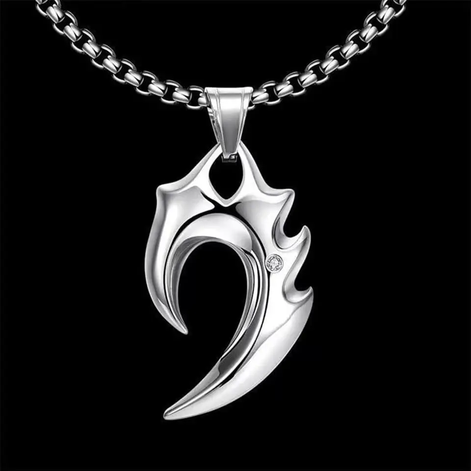 Picture of Geometry Stainless Steel Fashion Necklace For Men