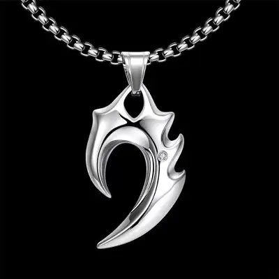 Picture of Geometry Stainless Steel Fashion Necklace For Men