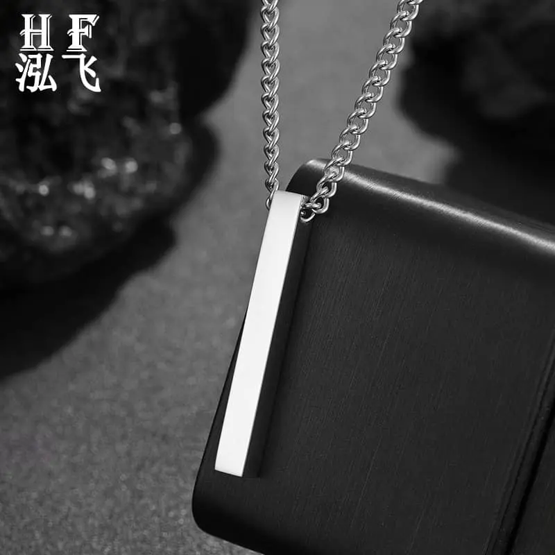 Picture of Geometry Stainless Steel Fashion Necklace For Men