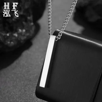Picture of Geometry Stainless Steel Fashion Necklace For Men