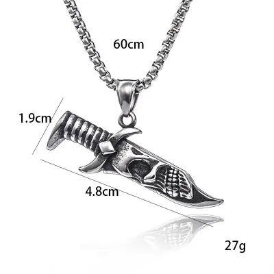 Picture of Style Korean Diamond Necklace Clavicle Chain Necklace for Men Fashion Jewelry