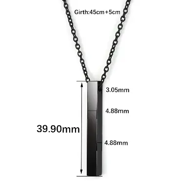 Picture of New Collection Stainless Steel Trendy Fashion Necklace For Men