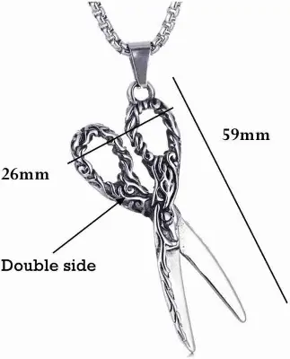 Picture of Mask Chain Pendants Necklace trendy  Simple Stainless Steel Chain Jewellery Gift - Modern - Choice Expression