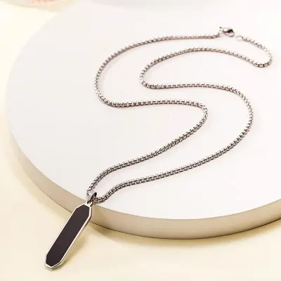 Picture of Stainless Steel Silver Color Metal Chain for Men
