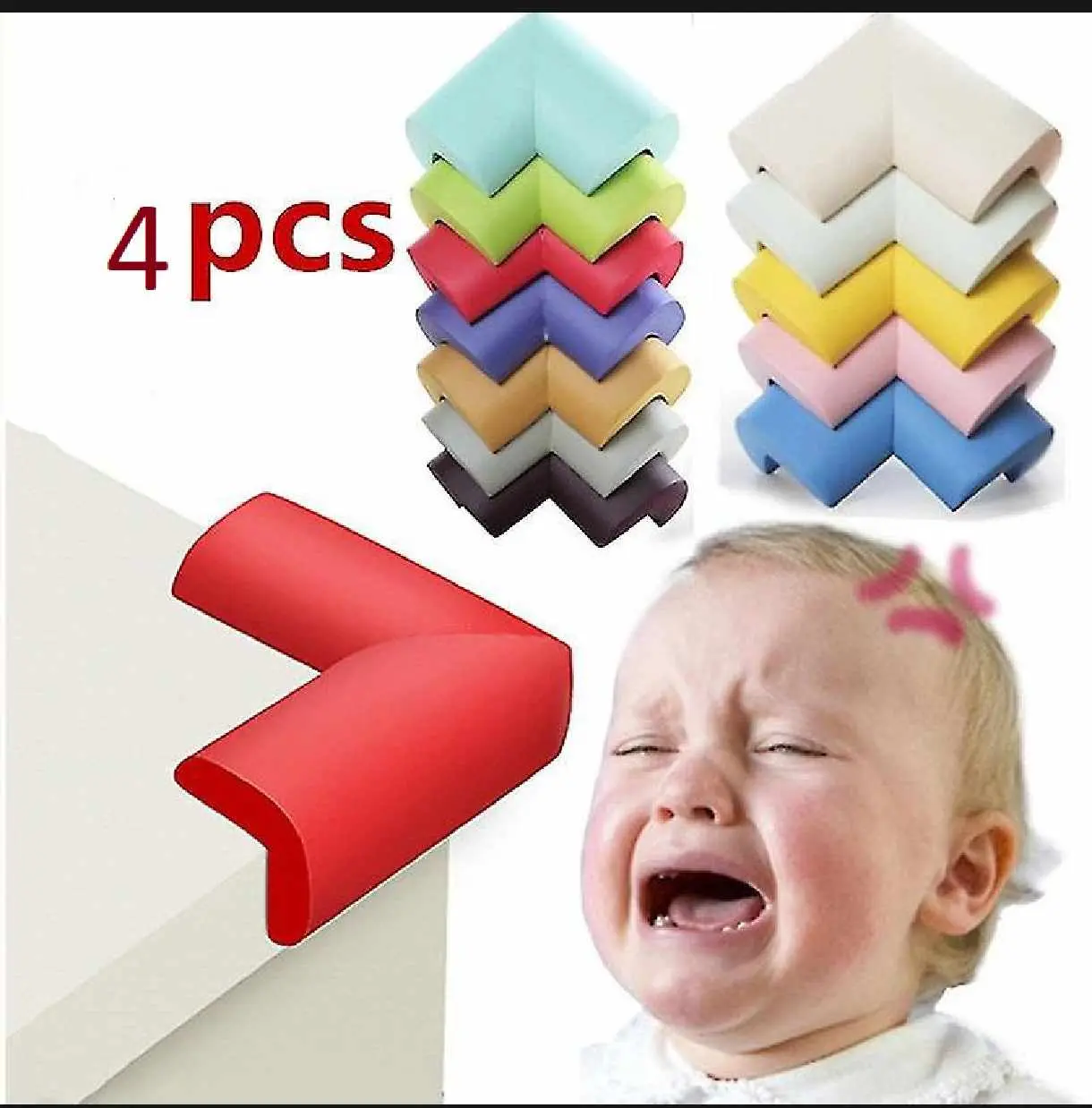 Picture of Hemico Protector Children Furniture Corners Child Safety Table Corner ProtectorHemico Protector Children Furniture Corners Child Safety Table Corner Protector