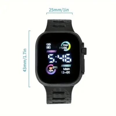 Picture of Simple Non-smart Electronic Watch For Students' Exams Watch For Man