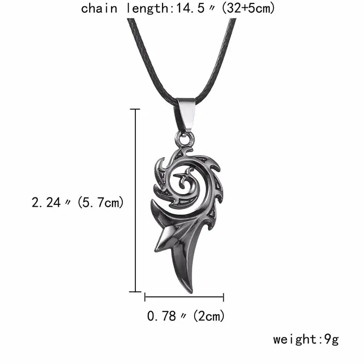 Picture of Leather Rope Men's Dragon Flame Stainless Steel Pendant Men Charm Necklace Jewelry Chain Gif For Men