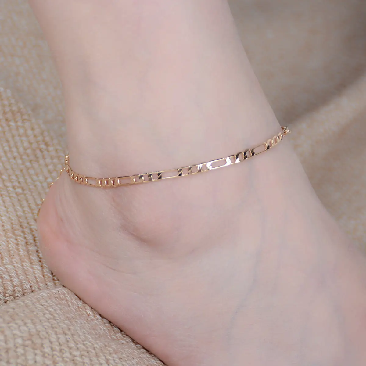 Picture of Charming Anklet for Women - Rose Gold