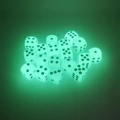 Picture of Lodu  Bar Six Sided Glow in Dark Luminous Dice