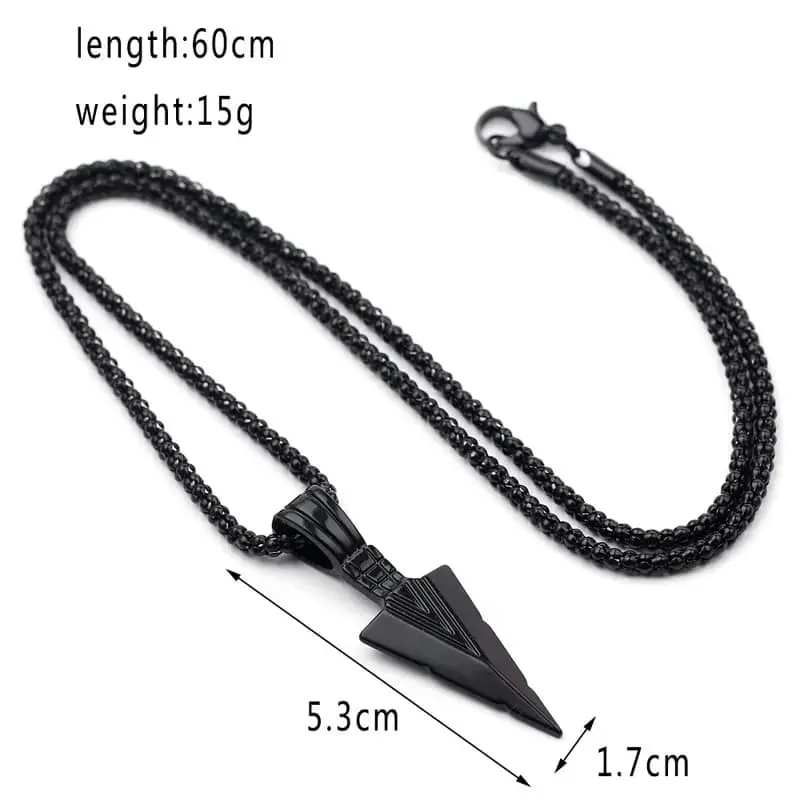 Picture of Black Color  Breathing Necklace Metal Chain for Men