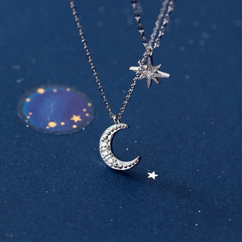 Picture of New Chain Choker Sparkling Classic Girl Necklace For Women