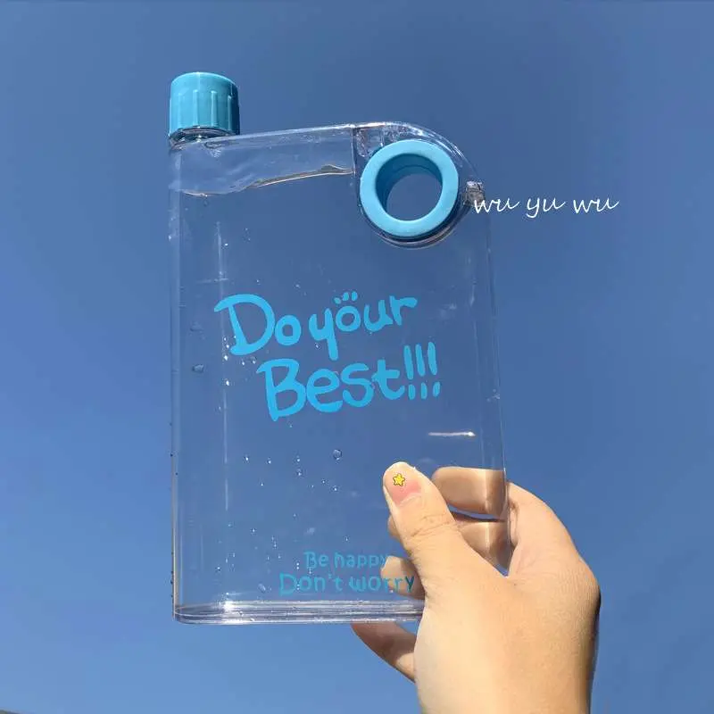 Picture of 1 Piece High Quality Stylish Drinking Water Bottles In The Glass  leek And Functional Glass Water Bottle