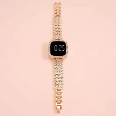 Picture of Fashionable LED Display Digital Touch Screen watch For Girls