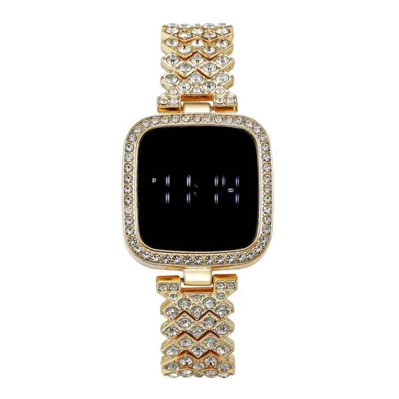 Picture of Fashionable LED Display Digital Touch Screen watch For Girls