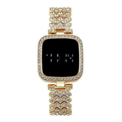 Picture of Fashionable LED Display Digital Touch Screen watch For Girls