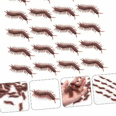 Picture of Realistic Plastic Trick Prank Insects Joke Scary Tricks Pranks for Party Halloween Party April Fool's Day