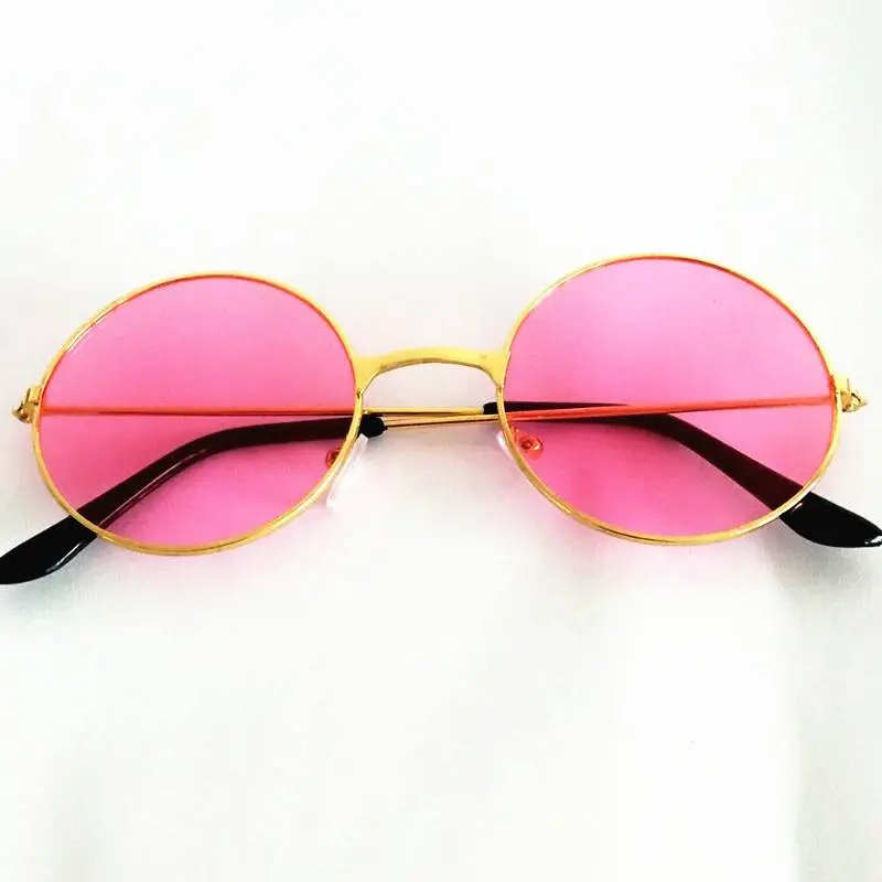 Picture of Trendy 70s Style Pink Sunglasses  Lightweight & Comfortable Eyewear for a Groovy Vibe