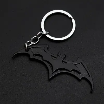 Picture of AeroBat: Elegant and Edgy Bat-Themed Metal Keychain