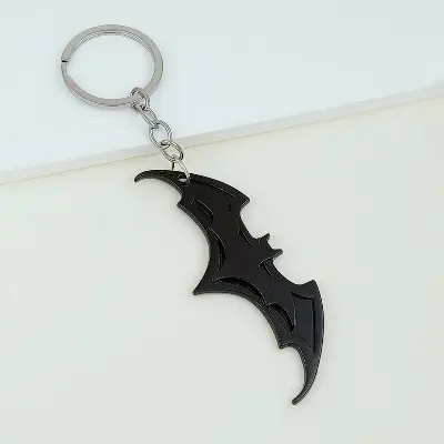 Picture of AeroBat: Elegant and Edgy Bat-Themed Metal Keychain