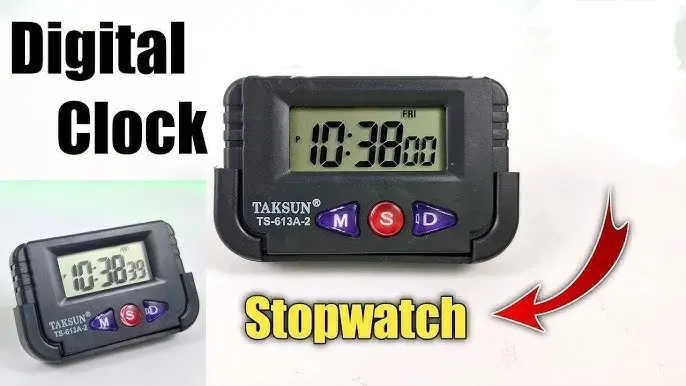 Picture of Multifunctional Digital Timepiece with Accurate Stopwatch and Date Display