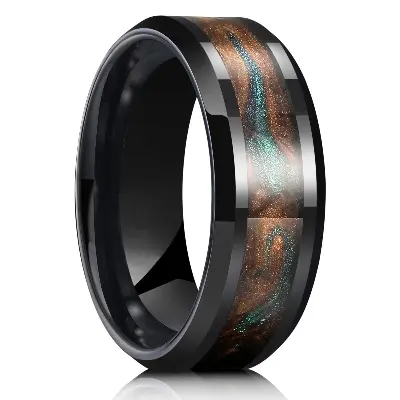 Picture of Titanium steel finger Ring for men