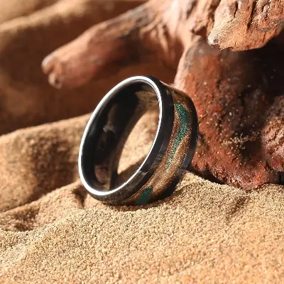 Picture of Titanium steel finger Ring for men